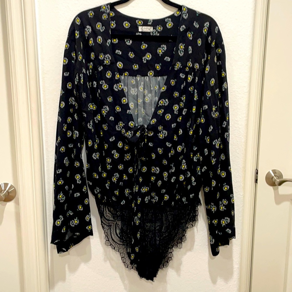 Free People Bodysuit/Blouse